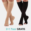 VitalEase™ Kompressionsstrümpfe mit offener Spitze